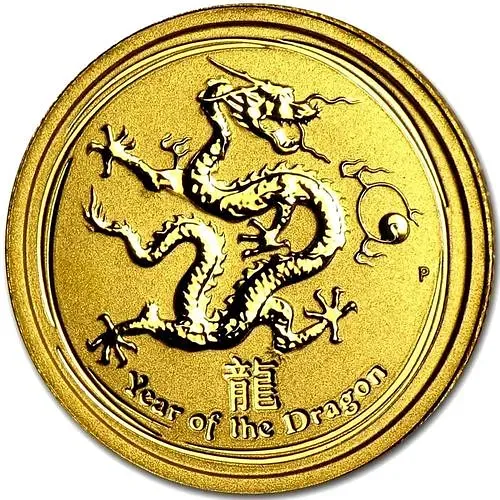 5 долларов 2012, P, год дракона [Австралия]