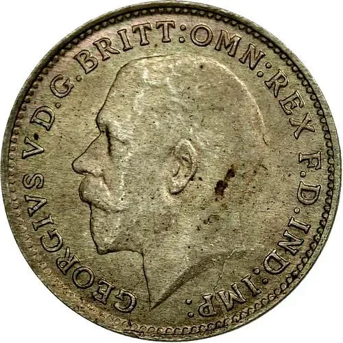 3 пенса 1920 [Великобритания]