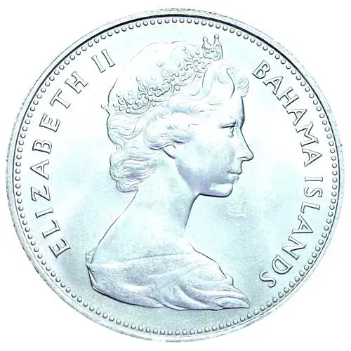 2 доллара 1966 [Багамские Острова]