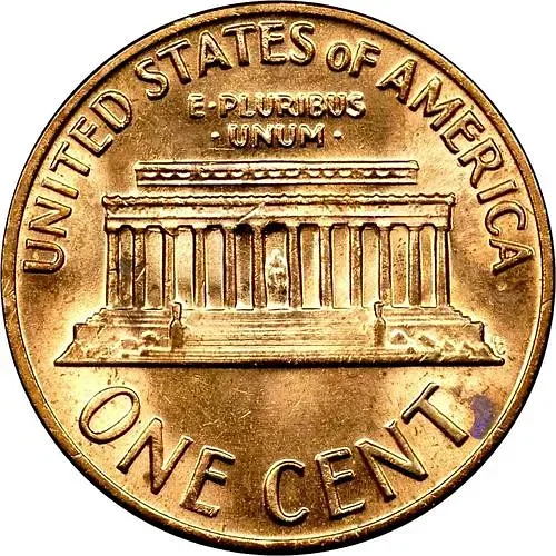 1 цент 1970, S, знак монетного двора "S" - Сан-Франциско [США]