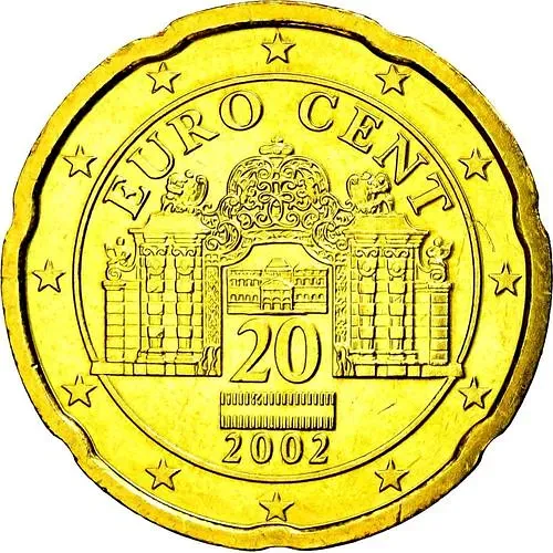 20 евроцентов 2002-2007 [Австрия]