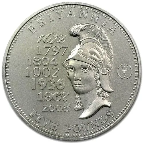 5 фунтов 2009, Британия [Тристан-да-Кунья / Острова Святой Елены, Вознесения и Тристан-да-Кунья] Proof