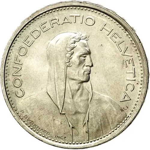 5 франков 1967 [Швейцария]