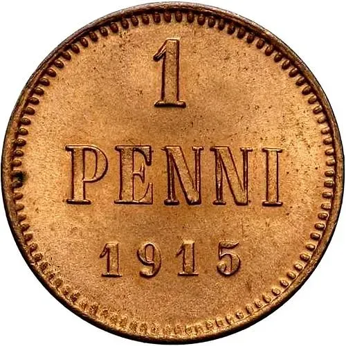 1 пенни 1915