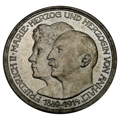 3 марки 1914, серебряная свадьба [Германия / Германская Империя]