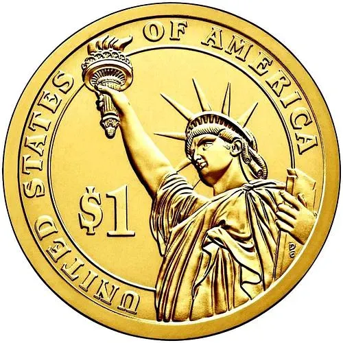 1 доллар 2009, P, Закари Тейлор [США]