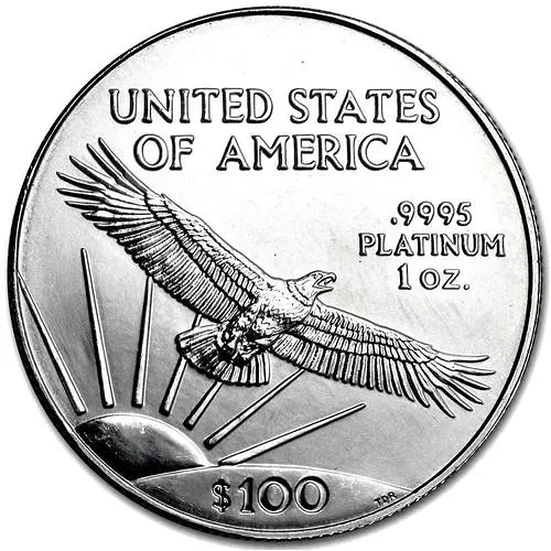 100 долларов 2001, американский орёл [США]