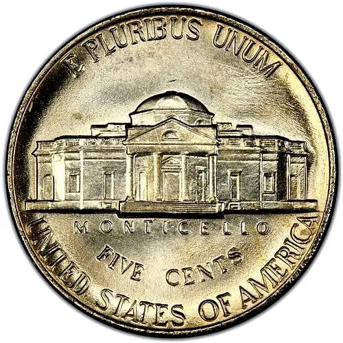 5 центов 1996, P, Томас Джефферсон [США]