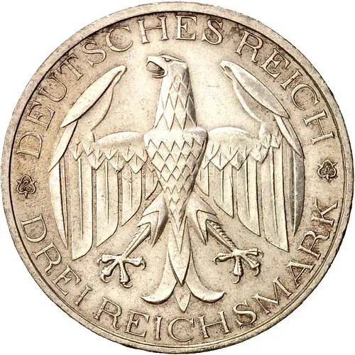 3 рейхсмарки 1929, A, Вальдек [Германия]