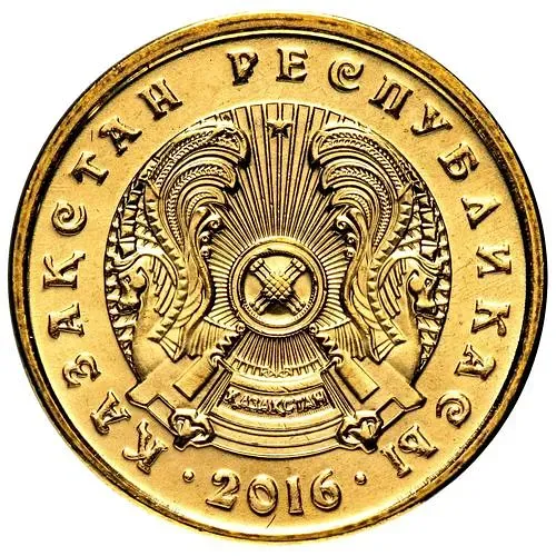1 тенге 2016 [Казахстан]