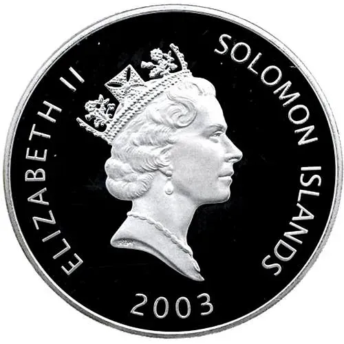 25 долларов 2003, China Clipper [Соломоновы Острова] Proof