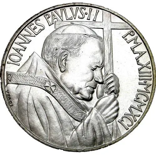500 Lire 1991, Social Doctrine [Vatican]