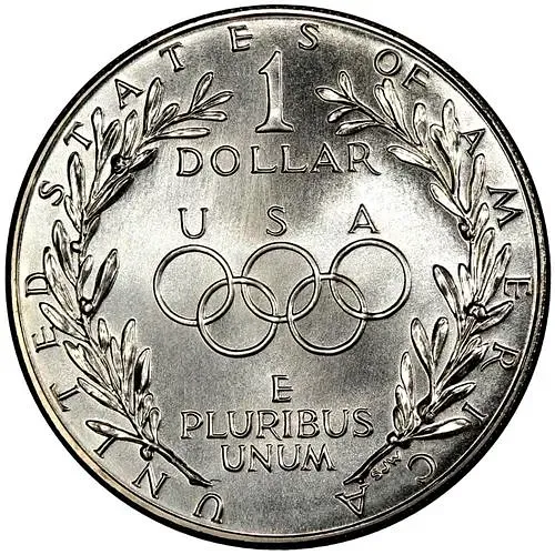 1 доллар 1988, D, Олимпиада в Сеуле [США]