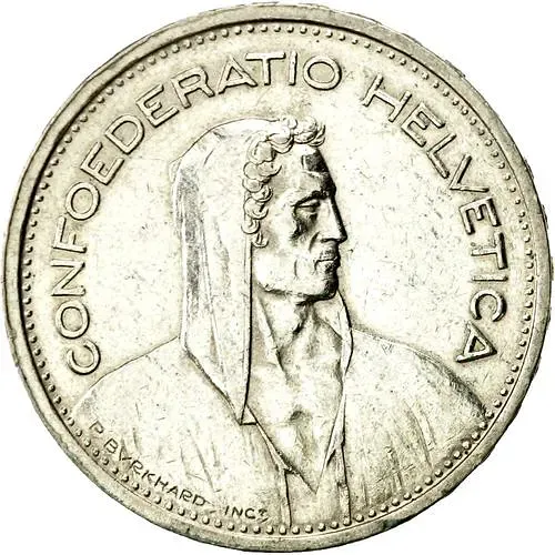 5 франков 1953 [Швейцария]