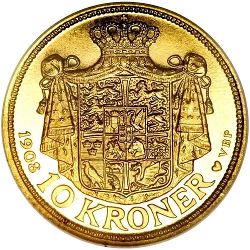 10 крон 1908 [Дания]