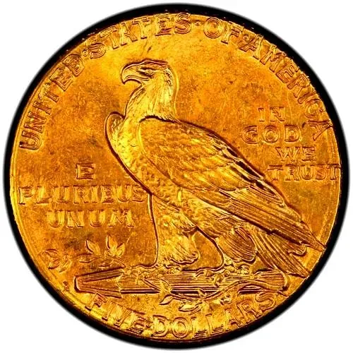 5 Dollars 1915, S, Indian Head [USA]