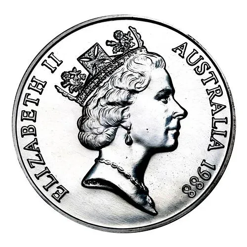 10 долларов 1988, 200 лет высадке Артура Филлипа [Австралия]
