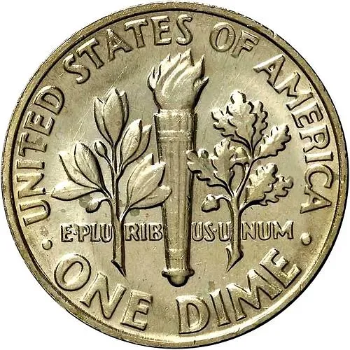 10 центов 1979, без обозначения монетного двора [США]