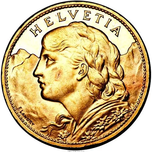 100 франков 1925 [Швейцария]