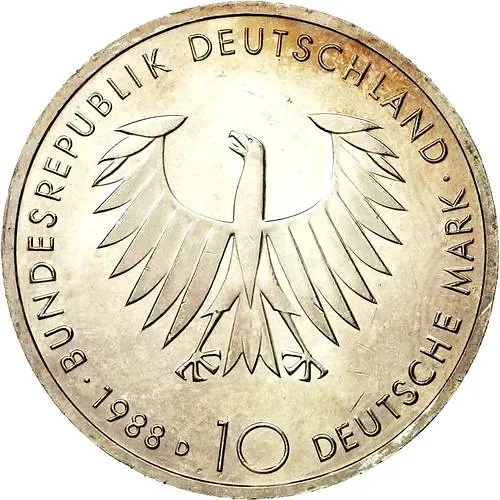 10 марок 1988, Шопенгауэр [Германия / ФРГ]