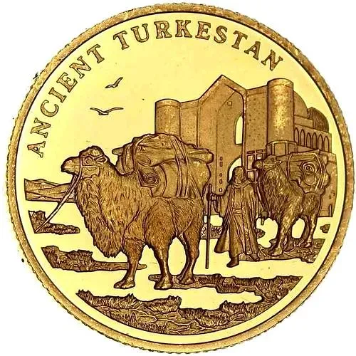 100 тенге 2004, древний Туркестан [Казахстан] Proof