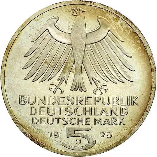 5 марок 1979, археологический институт [Германия / ФРГ]