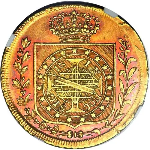 6400 рейс 1822, коронация Педро I [Бразилия]