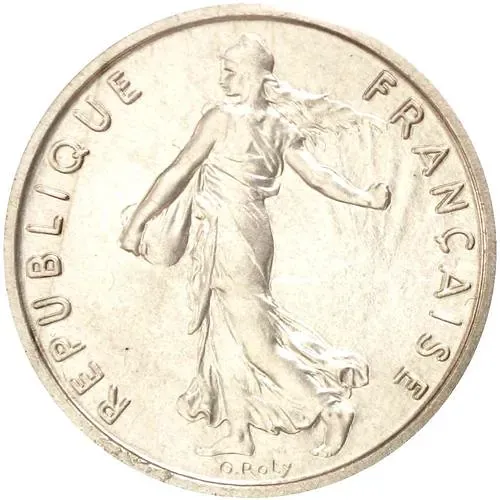 1/2 франка 1965 [Франция]