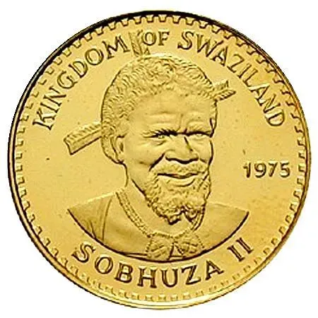 50 Emalangeni 1975, 75th Anniversary of King Sobhuza II [Swaziland]