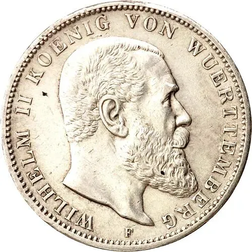 3 марки 1912, F, Вюртемберг [Германия / Германская Империя]