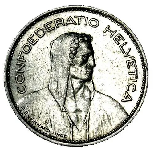 5 франков 1937 [Швейцария]