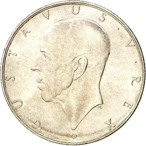 2 кроны 1938, 300 лет поселению Делавэр [Швеция]