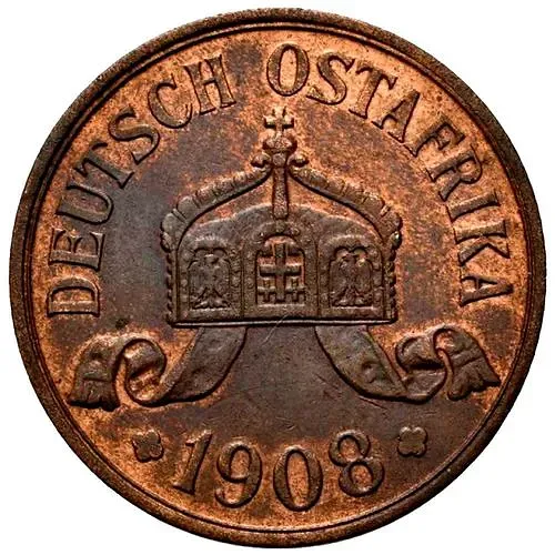 5 геллеров 1908 [Германская Восточная Африка]