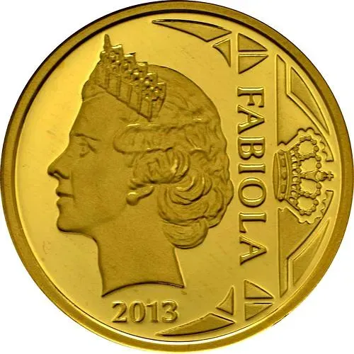 12,5 евро 2013, Фабиола [Бельгия] Proof