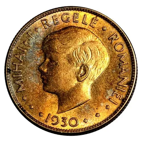 20 леев 1930, Портрет Михая I [Румыния]