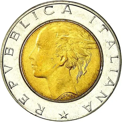 500 лир 1989 [Италия]