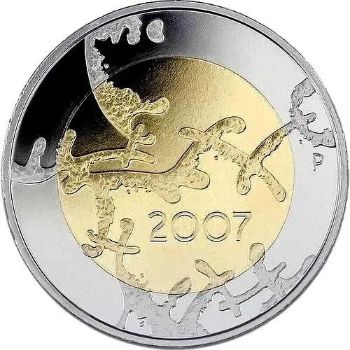5 евро 2007, независимость Финляндии [Финляндия]