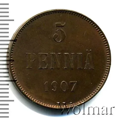 5 пенни 1907