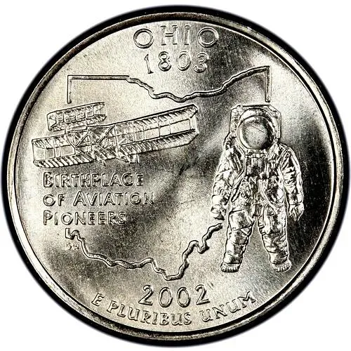 25 центов 2002, D, Огайо [США]