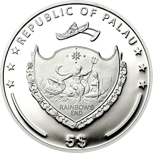 5 долларов 2014, Нотр-Дам Палау [Палау] Proof