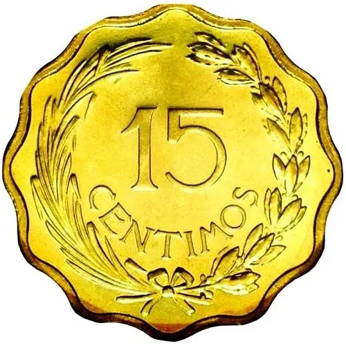 15 сентимо 1953 [Парагвай]