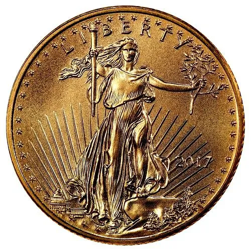 5 долларов 2017, Американский золотой Орёл (American Gold Eagle) [США]