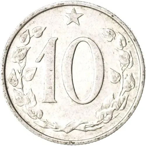 10 геллеров 1962 [Чехословакия]