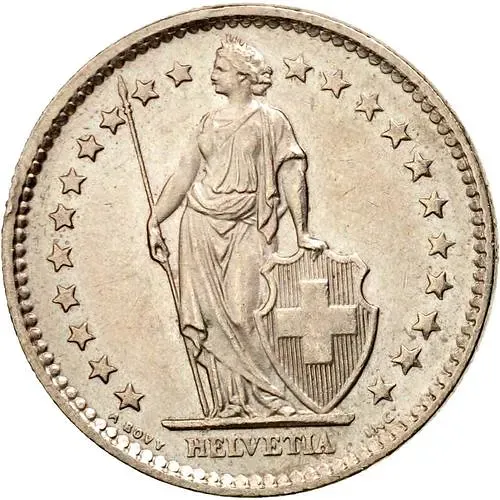 2 франка 1974 [Швейцария]