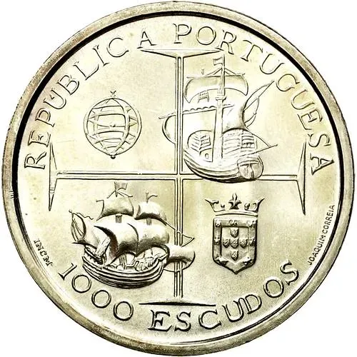 1000 эскудо 1998, король [Португалия]