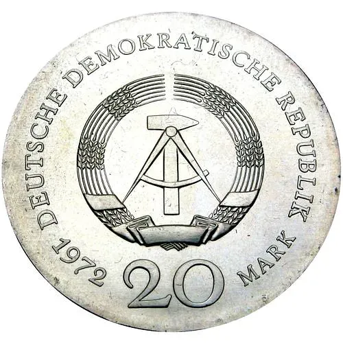 20 марок 1972, Лукас Кранах [Германия / ГДР]