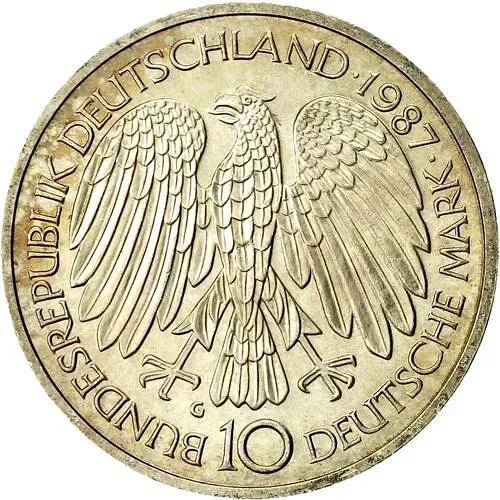 10 марок 1987, Римский договор [Германия / ФРГ]
