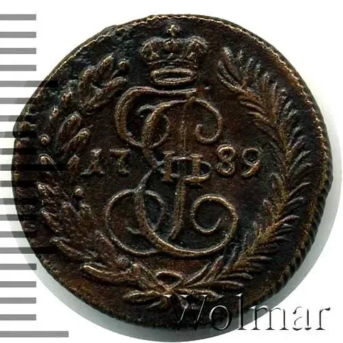 полушка 1789, КМ