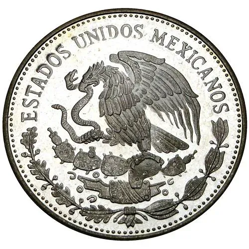 50 песо 1985, футболист [Мексика] Proof