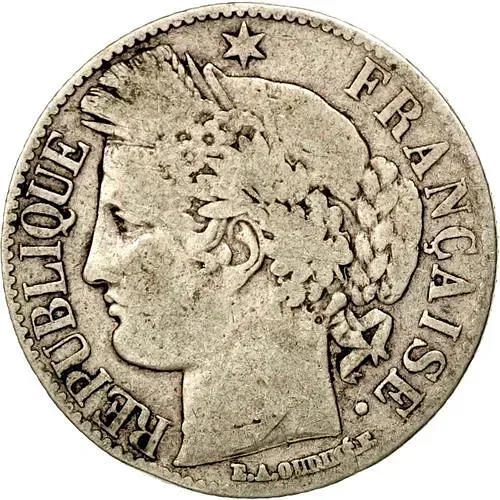 1 франк 1881 [Франция]